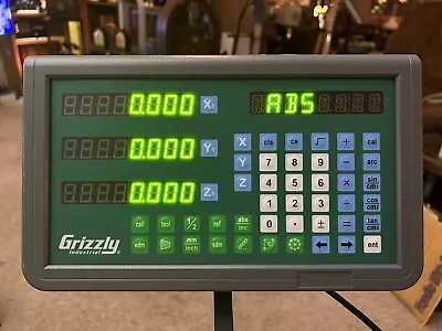 Buy Milling Machine Grizzly 3-Axis DRO Digital Readout Bridgeport Mill Lathe CNC • 295$