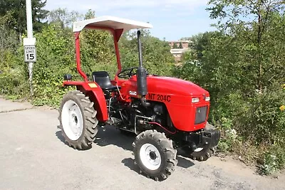 Buy 2004 NorTrac Compact Utility Tractor NT 204C 4X4 Diesel 20 HP 6/2 Speed 3Cyl • 7,999.99$