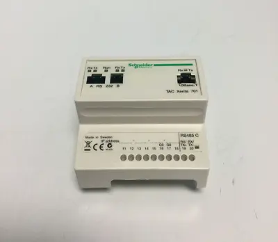 Buy Used, Schneider Electric, Tac Xenta 701, Functional Controller, 24vac. (21k-1) • 224.99$