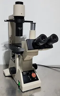 Buy Olympus CK2 Inverted Phase Contrast Trinocular Tissue Culture Microscope • 919.20$