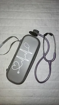 Buy 3M Littmann Lightweight II SE Nurses Stethoscope Lilac Purple 28” Tube + Case • 44.99$