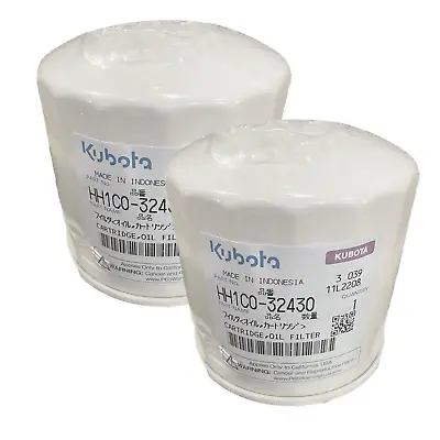 Buy Kubota HH1C0-32430 Oil Filter (2 Pack) • 39.98$