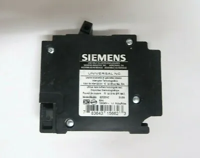 Buy Siemens 20 Amp Universal NC Type QT 120/240V Circuit Tandem Breaker Q2020NC New • 13.99$