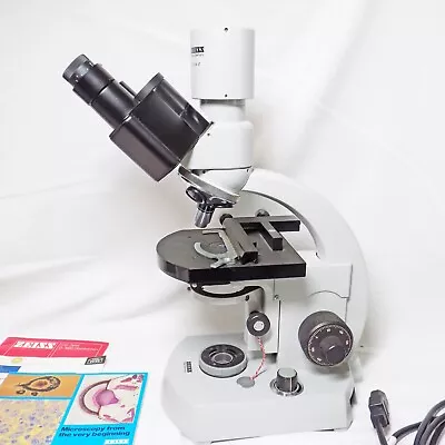 Buy Microscope Zeiss Standard 14 467065 9914 & Accessories Blank Slides Light Source • 450$