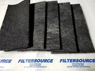 Buy Paint Booth Carbon Odor VOC Adsorption Filters 20x20x 1/2  Double Carbon 10 Pack • 100$