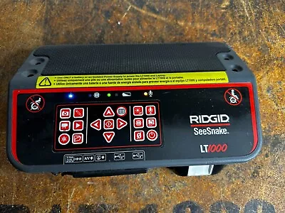 Buy Ridgid Seesnake LT1000 Laptop Interface Sewer Camera FOR PARTS • 750$