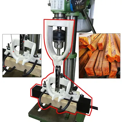 Buy Locator Tool Set Of Bench Drill For Mortising Chisels Woodworking Hole Machine • 80.50$