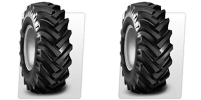 Buy TWO 5.00-15 BKT R-1 Lug Tires For Ground Drive Machines & Tractors 6ply Rated • 170$
