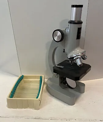 Buy Fisher Scientific Student Microscope 40x 100x 200x - W/ Slides-  See Description • 17.99$