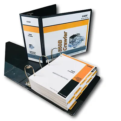 Buy Case 350B Crawler Dozer Loader Service Repair Manual Technical Shop Book • 108.97$