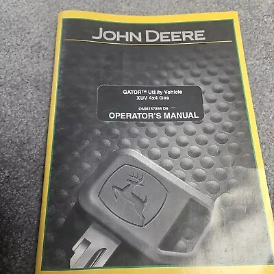 Buy John Deere Gator Utility Vehicle XUV 4x4 Gas Operator's Manual • 15$