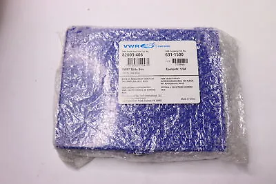 Buy (100-Pk) VWR Microscope Slide Blue 82003-406 • 6.98$