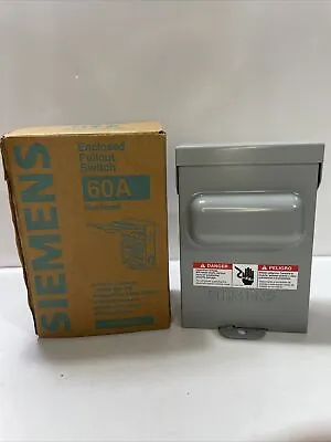 Buy SIEMENS WN2060U Non-Fused AC Disconnect • 12.85$