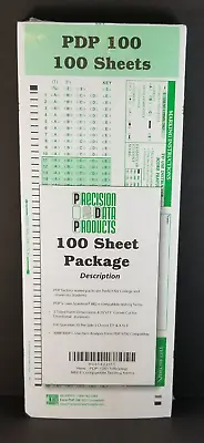 Buy PDP Precision Data Products (100 Sheets) Scantron 882 E Compatible Testing Forms • 10.99$