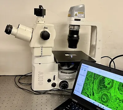 Buy Zeiss Axiovert A1  LED Fluorescence Phase Inverted Microscope +Laptop +CAM • 9,550$