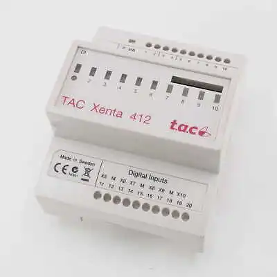 Buy Schneider Electric TAC Xenta 412 Digital Input Module, V1.05 *OPEN BOX!* • 349.97$