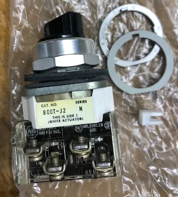 Buy Allen Bradley 800t-j2a Selector Switch 3 Position Maintained  Ser N Nos • 50$