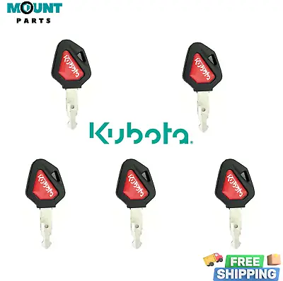 Buy 5 For Kubota Ignition Keys 459A Excavator Backhoe Skid Steer Track Loader • 9.79$
