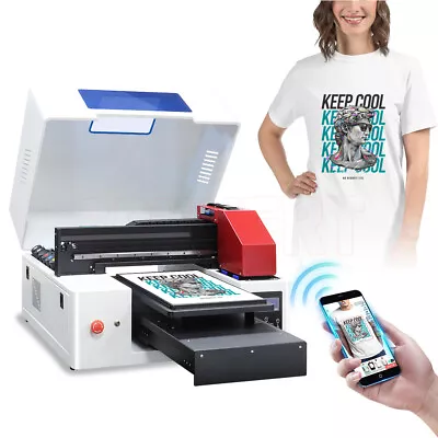 Buy DTG Printer A3 For UV Tshirt Textile Clothes Printing Machine Double PrinterHead • 6,899.99$