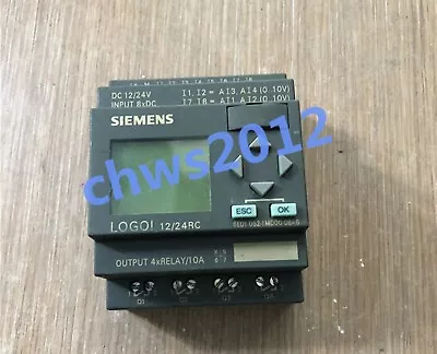 Buy 1 PCS Siemens LOGO Controller 6ED1 052-1MD00-0BA6 6ED1052-1MD00-0BA6 Tested • 61.90$