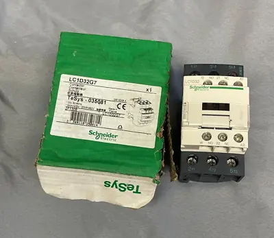Buy Schneider Electric LC1D32G7 32A 3 Pole 120V Contactor • 62.24$