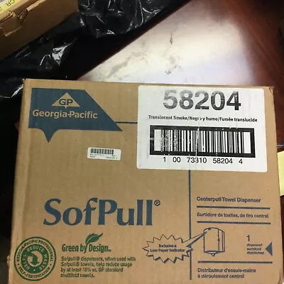 Buy Georgia Pacific Professional SofPull Center Pull Hand Towel Dispenser - Smoke • 20$