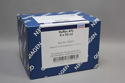 Buy New Open Qiagen Buffer Atl 4 X 50 Ml 939011 • 38.99$