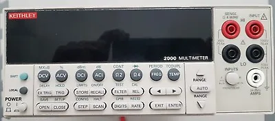 Buy Keithley 2000 6-1/2 Digit Multimeter GPIB RS232 With Scanning Card 2001-341B • 584.82$