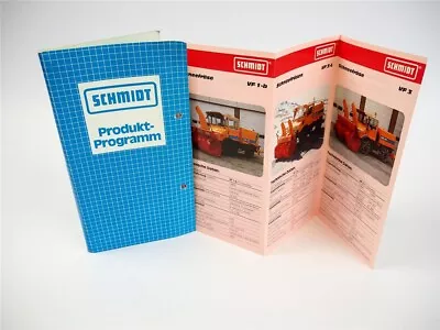 Buy Schmidt Product Program For Unimog Municipalities Street Mastery 1988 • 64.71$