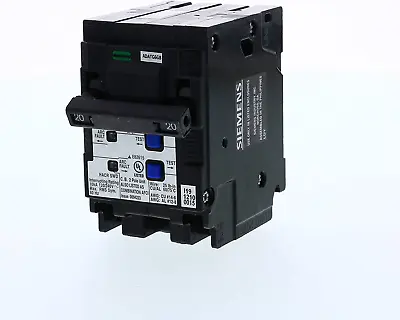 Buy Q220AFCN 20 Amp 2-Pole Combination Type AFCI Plug-On Neutral Circuit Breaker, Bl • 136.33$