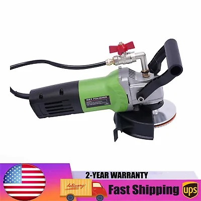 Buy Variable Speed Wet Polisher Grinder Lapidary Saw Marble Stone Granite Cement • 151.62$