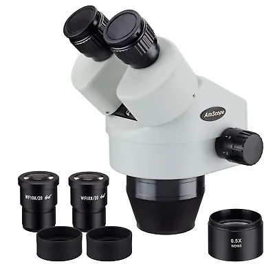 Buy AmScope SM3545B 3.5X-45X Binocular Zoom Power Stereo Microscope Head • 288.99$