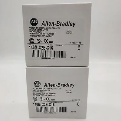 Buy AB 140M-C2E-C16 Allen Bradley 140M-C2E-C16 Circuit Breaker Motor Protection 1PCS • 109$