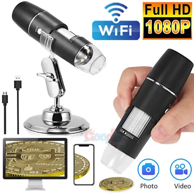 Buy 1000X Wireless Digital Microscope For Electronic Accessories Coin Inspection US • 32.29$