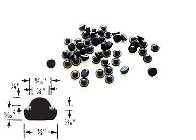 Buy 25 Push-in Rubber Bumper Feet Stem Stopper/Hole Plug 1/16 Groove - Fit 1/4 Hole • 14.99$