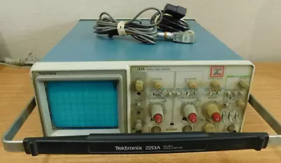 Buy Tektronix 2213A Analog 60 MHz Dual Channel Oscilloscope X-Y Inputs Delayed Sweep • 230.37$