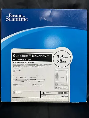 Buy Boston Scientific Quantum Maverick Monorail 3.5mm X 8mm, REF: 38080-0835 • 23.50$