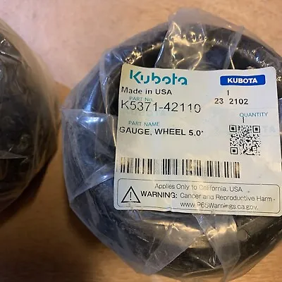 Buy Kubota Parts 2 Gauge Wheel K5371-42110 • 20$