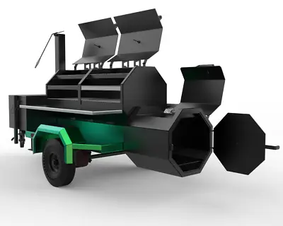 Buy Diy Bbq Smoker  Trailer Plans  -barbeque  Smoker Build - Plans On Cd-rom • 120$