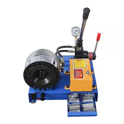 Buy Manual High Pressure Hydraulic Pipe Hose Press Crimping Machine Max. Open +18mm • 1,499$