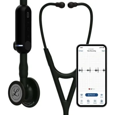 Buy 3M™ Littmann® CORE Digital Stethoscope, Black Chestpiece, Tube, 27 Inch, 8480 • 289$