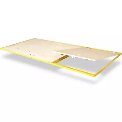 Buy Wood Platform Walk Board Trap Door Baker Scaffolding 2.41 Ft X 5.6 Ft X .125 Ft • 182.77$