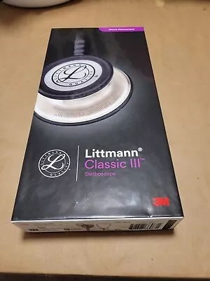 Buy 3m Littmann Classic III Monitoring Stethoscope 5633 New Open Box Pearl Pink 27  • 95$