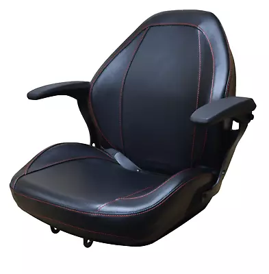Buy Kubota Tractor Seat With Armrest And Flip Up Hinge B2650, MX4700 & MX5100 • 1,389.99$