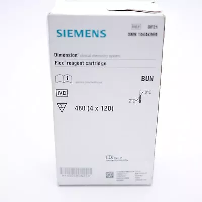 Buy Siemens Dimension  Flex Reagent Cartridge Exp 2021 **Set Of 4** DF21 48- 4x120 • 44.95$
