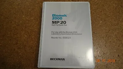 Buy Beckman Biomek 2000 Mp20 Mp 20 Eight Tip Pipette Tool • 100$