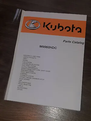 Buy Kubota M5040 M5140 M5400 U17-3 U48-4 U55-4 U15 U15-3 U-10 ALPHA Parts Catalog • 60$