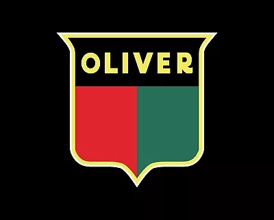 Buy Oliver Tractor Vintage  Logo Emblem Recreated Sticker Decal • 10$