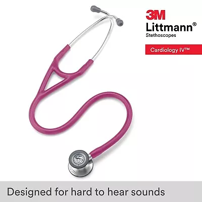 Buy 3M Littmann Cardiology IV Stethoscope - Raspberry • 100$