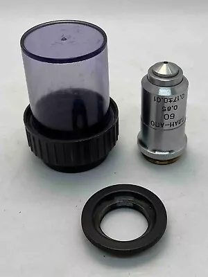 Buy LOMO Planapochromat Plan-apo 60x 0,85 Objective Lens Microscope Zeiss • 245$